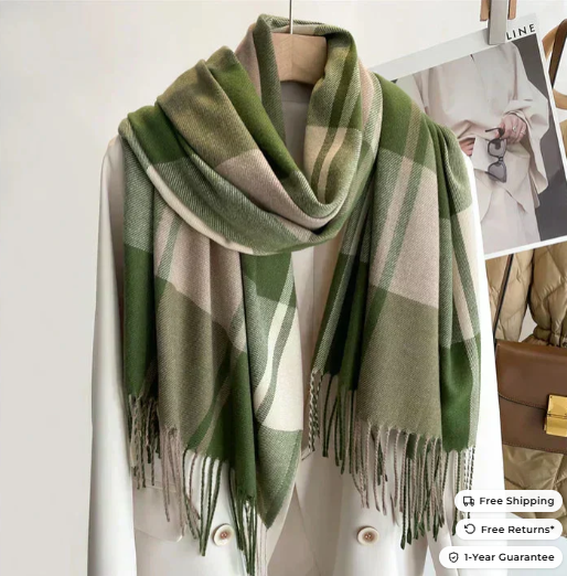Premium Cashmere Wool Scarf – Ultra-Soft & Elegant